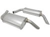 1975-1977 C3 Corvette Aluminized Hideaway Mufflers